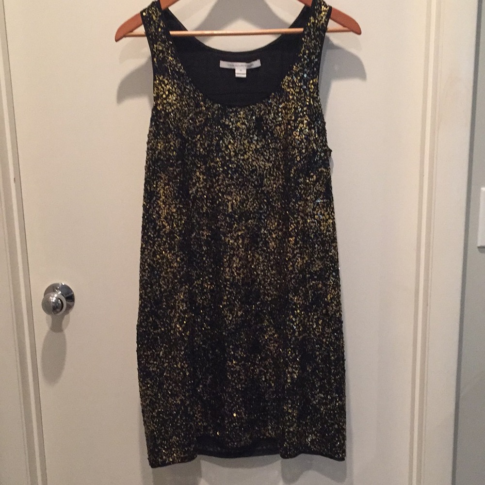 Dianne von furstenberg sequin dress